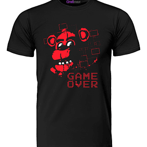 Polera Five Nights At Freddy's Diseños Videojuegos - Grafimax