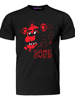 Polera Five Nights At Freddy's Diseños Videojuegos - Grafimax