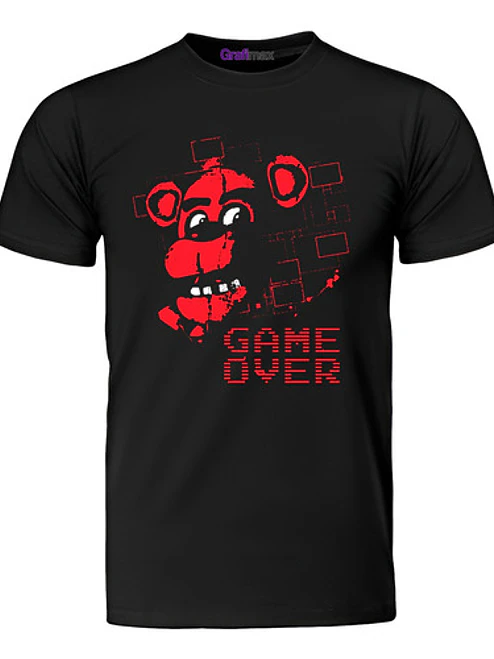 Polera Five Nights At Freddy's Diseños Videojuegos - Grafimax 1