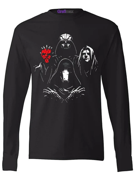 Polera Manga Larga Star Wars Bohemian Dark Side Grafimax 1