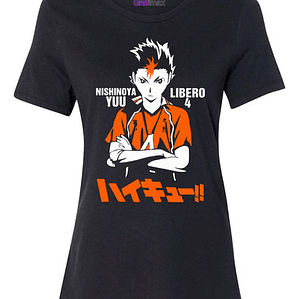 Polera Haikyuu Nishinoya Libero 4 Anime Grafimax