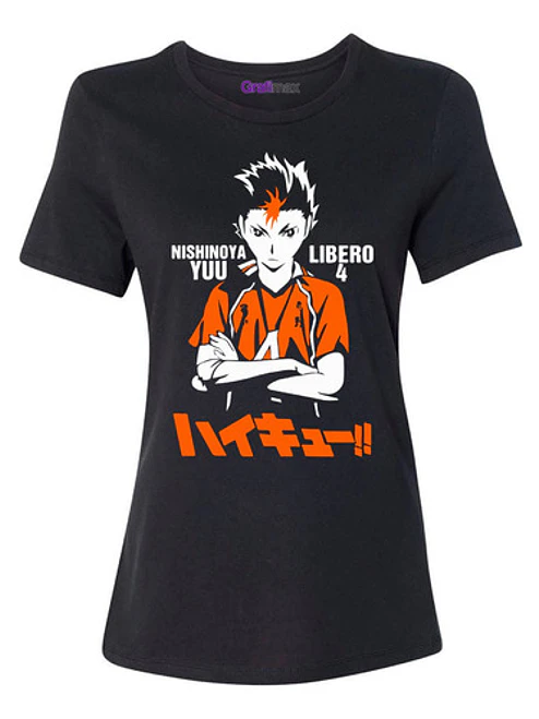 Polera Haikyuu Nishinoya Libero 4 Anime Grafimax 1