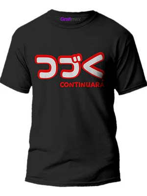 Polera Continuará Tsudzuku Anime Retro Grafimax