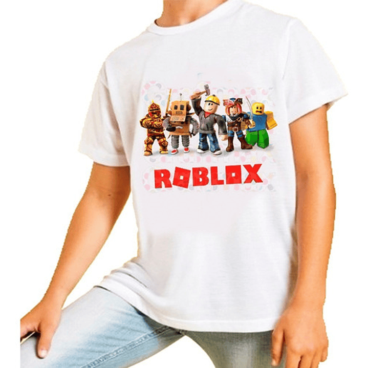 Polera Grafimax Roblox Niños Video Juegos 1