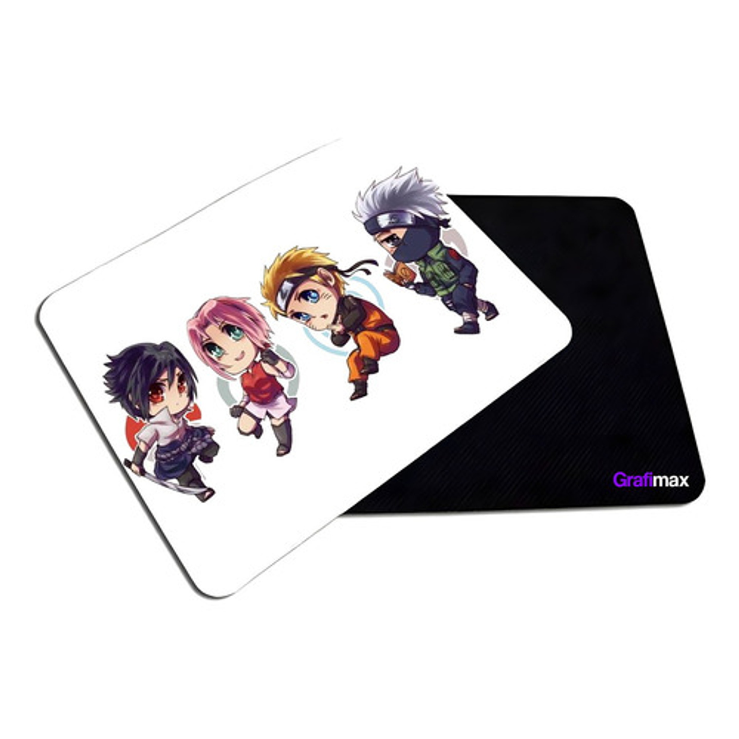  Mousepad Liso 20x17 Cm Naruto Chibi Anime Grafimax 1