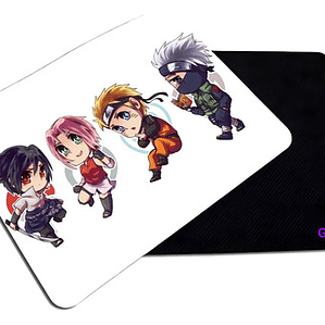 Mousepad Liso 20X17 Cm Naruto Chibi Anime Grafimax