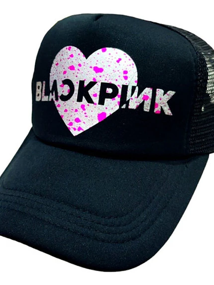 Jockey Gorro Blackpink Metal Hearth K-Pop Míºsica Grafimax 1