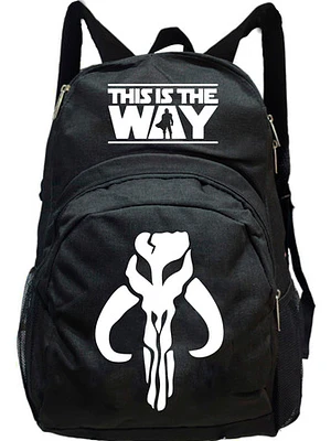 Mochila The Way Mandalorian Star Wars Pelí­Culas Grafimax