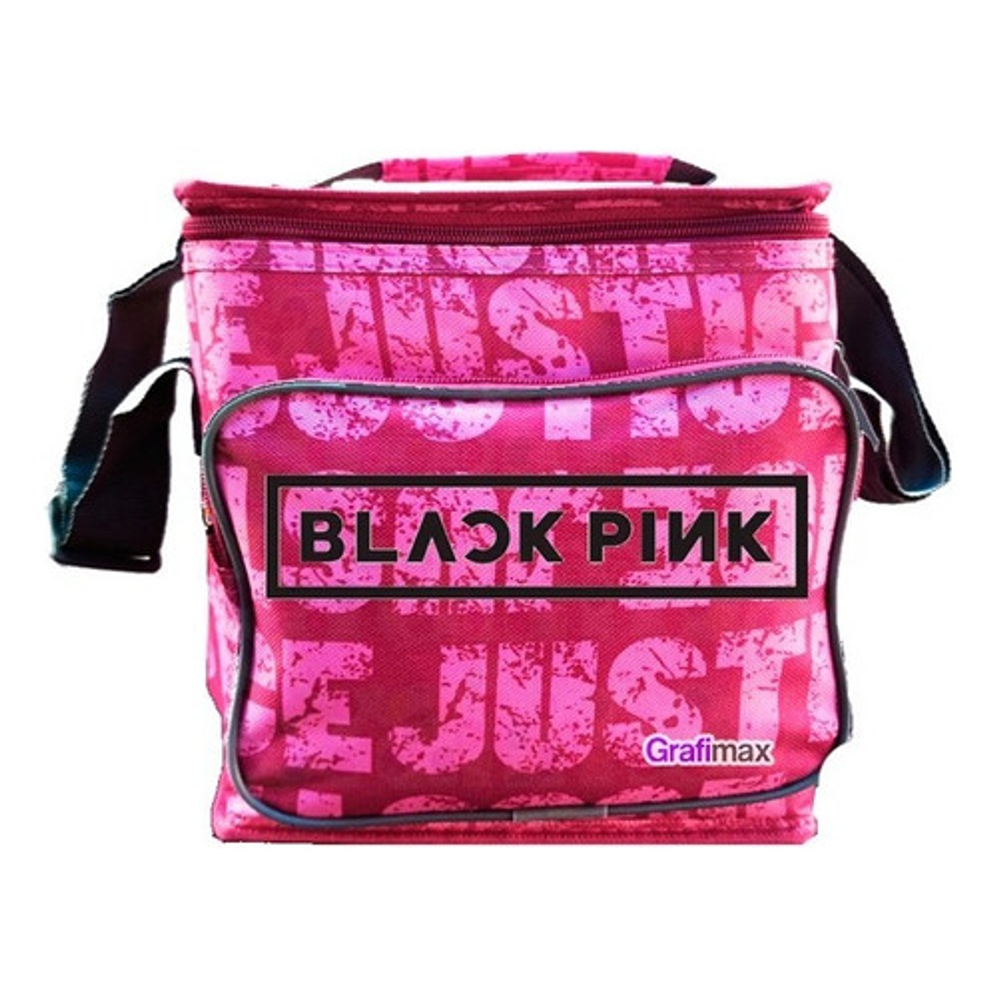 Lonchera Bolsa Almuerzo Térmica Black Pink Kp Rosa Grafimax  1