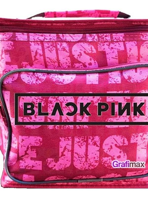 Lonchera Bolsa Almuerzo Térmica Black Pink Kp Rosa Grafimax