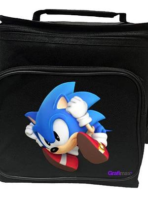 Lonchera Sonic The Hedgehog Roll Escolar Almuerzo Térmica
