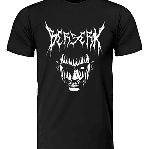 Polera Berserk Anime Manga Guts Cara Grafimax