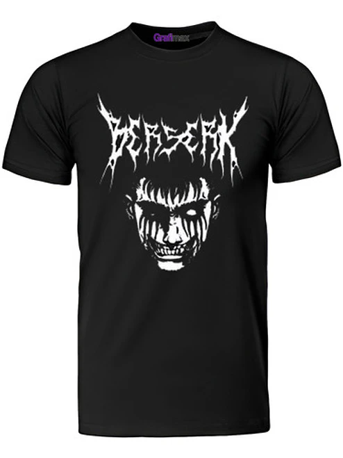 Polera Berserk Anime Manga Guts Cara Grafimax 1