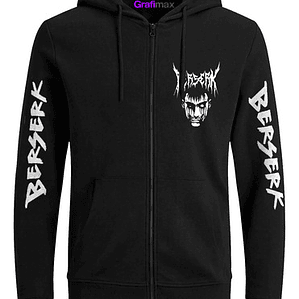 Polerón Berserk Guts La Marca Anime Con Cierre Grafimax