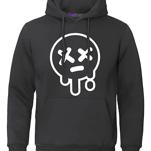 Polerón Dead Smile Pintado Sonrisa Painted Hombre Grafimax