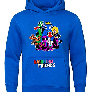 Polerón Rainbow Friends Blue Roblox Amigos Niño Grafimax