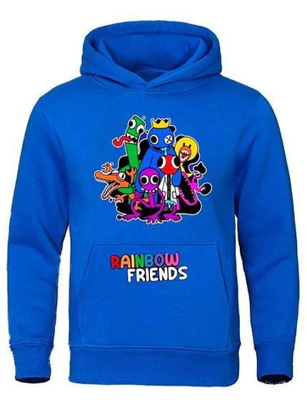 Polerón Rainbow Friends Blue Roblox Amigos Niño Grafimax 1