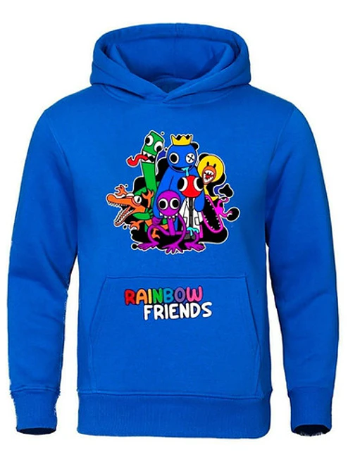 Polerón Rainbow Friends Blue Roblox Amigos Niño Grafimax 1