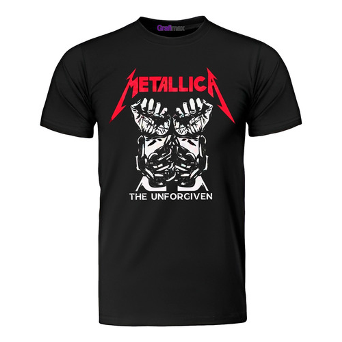 Polera Metallica The Unforgiven Rock Bandas Música Grafimax 1