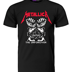 Polera Metallica The Unforgiven Rock Bandas Míºsica Grafimax