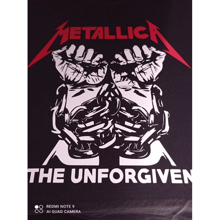 Polera Metallica The Unforgiven Rock Bandas Música Grafimax 2