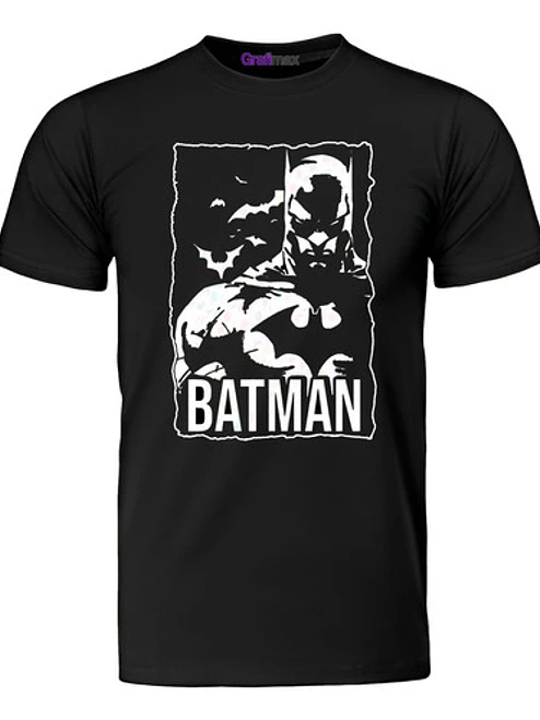 Polera Batman Dark Knight Super Heroes Grafimax 1
