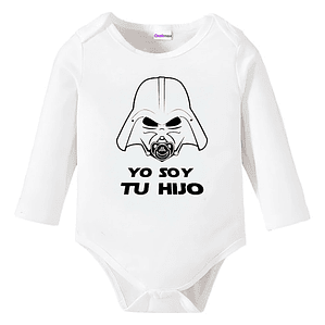 Body Bebé Pilucho Padre Soy Tu Hijo Starwars Grafimax