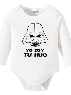 Body Bebé Pilucho Padre Soy Tu Hijo Starwars Grafimax