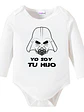 Body Bebé Pilucho Padre Soy Tu Hijo Starwars Grafimax - Miniatura 1