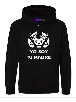 Poleron Oversize Soy Tu Madre Amidala Starwars Grafimax