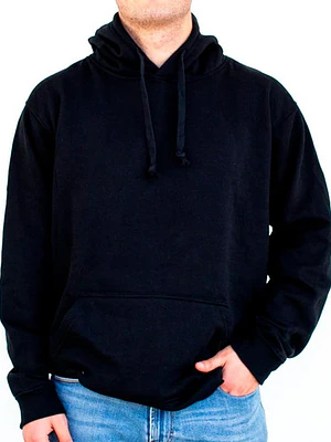 Polerón Capucha Negro Xl / Xxl Negro Hombre Grafimax