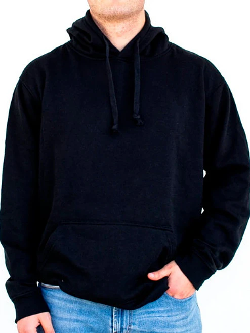Polerón Capucha Negro Xl / Xxl Negro Hombre Grafimax 1