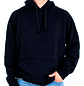 Polerón Capucha Negro Xl / Xxl Negro Hombre Grafimax - Miniatura 1