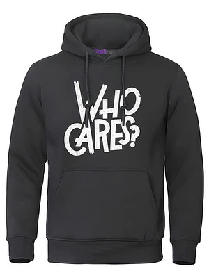 Polerón Who Cares? A Quien Le Importa? Hombre Grafimax