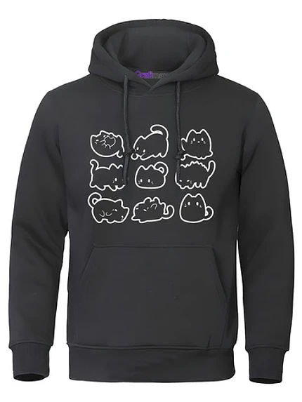 Polerón Gatitos Kawaii Cats Grafimax 1