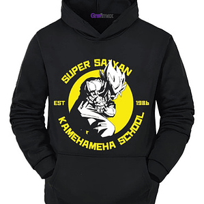 Polerón Dragon Ball Kamehameha School Anime Goku Grafimax