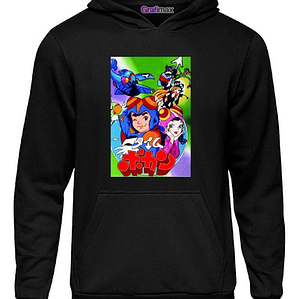 Polerón La Máquina Del Tiempo Time Bokan Anime Unisex