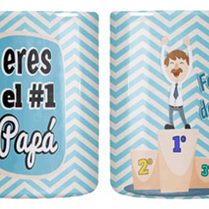 Tazón Dí­A Del Padre Eres El Níºmero 1 Papá Grafimax