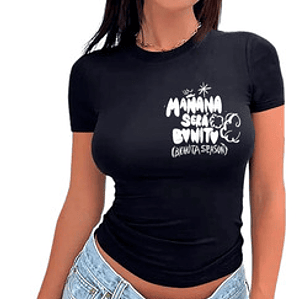 Polera Karol G Mañana Sera Bonito Nueva Grafimax