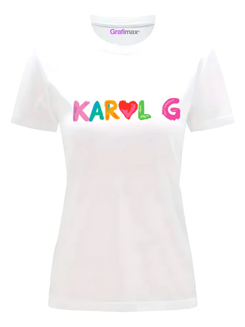 Polera Karol G Mañana Sera Bonito Nueva Grafimax 8