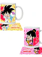 Pack Tazones Amor Dragon Ball Goku Y Milk Grafimax - Miniatura 1