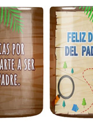 Tazón Dí­A Del Padre Por Aventurarte A Ser Mi Padre Grafimax