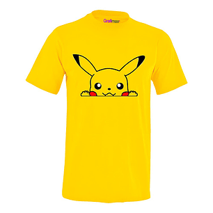 Polera  Pikachu Carita Niño Grafimax