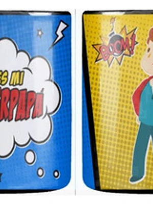 Tazón Dí­A Del Padre Eres Mi Super Papá Comics Grafimax