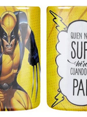 Tazón Dí­A Del Padre Quién Necesita Super Heroes Grafimax