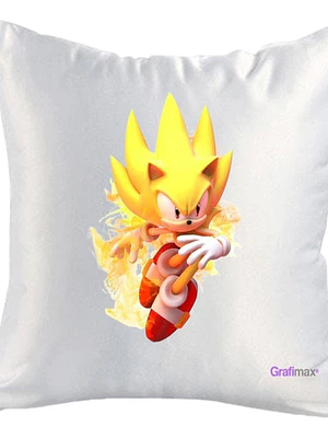 Cojí­N Blanco Felpa Super Sonic 40X40 Grafimax