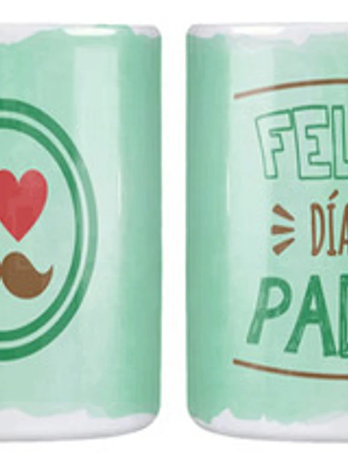 Tazón Dí­A Del Padre Feliz Dí­A Del Padre Bigotes Grafimax 1