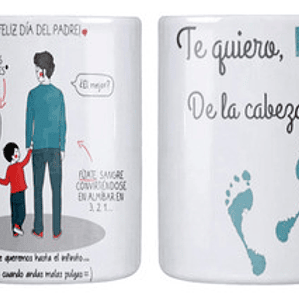 Tazón Dí­A Del Padre De La Cabeza Hasta Los Pies Grafimax