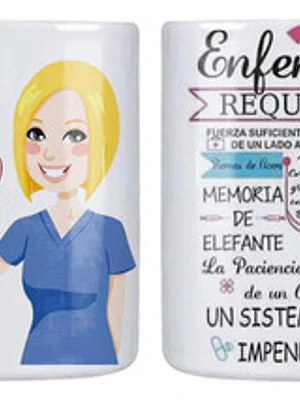 Tazón Enfermera Requisitos Frases Grafimax
