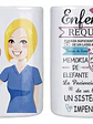 Tazón Enfermera Requisitos Frases Grafimax - Miniatura 1